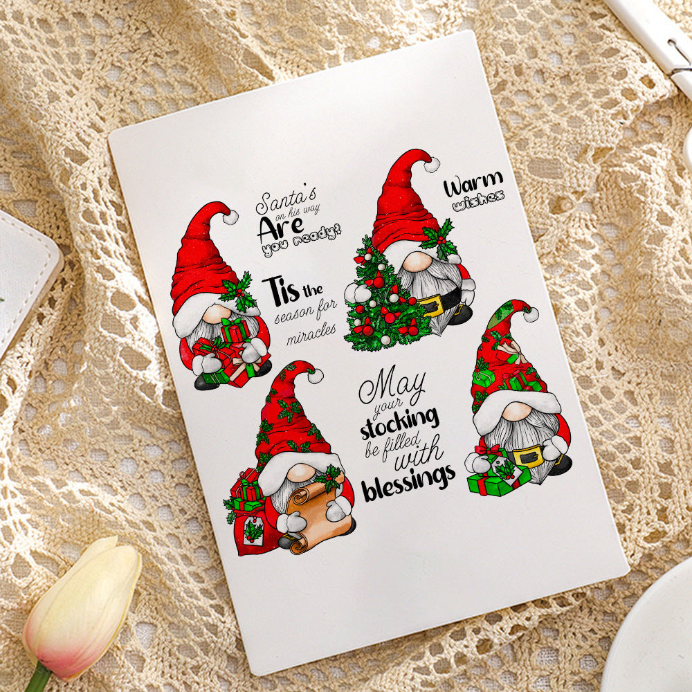 Christmas Gnomes Clear Stamps