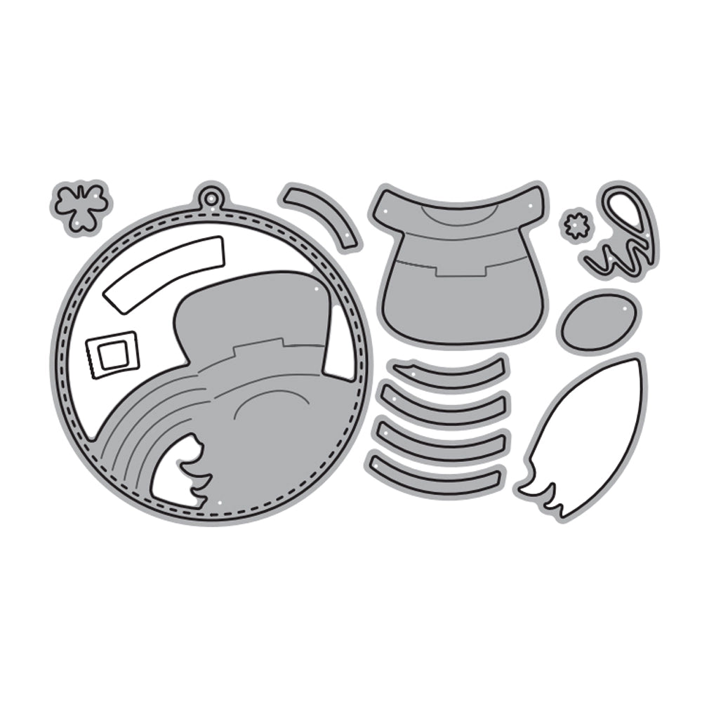 St. Patrick's Day Gnome Metal Cutting Dies