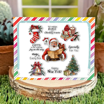 Christmas Elements Clear Stamps