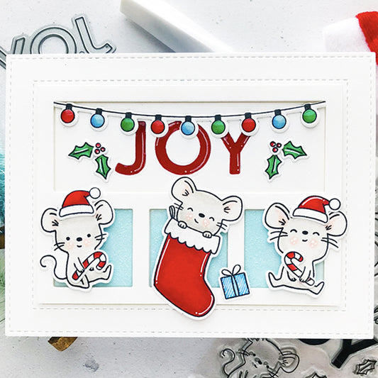 Christmas Series Dies & Stamps Set