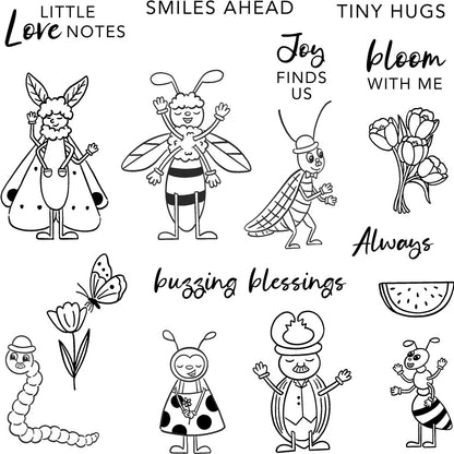 The World of Insects Clear Stamps