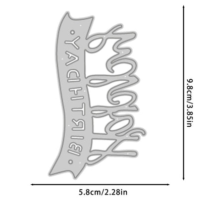 "Happy Birthday" Words Metal Cutting Dies