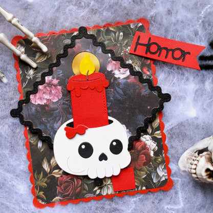 Skull Candle Metal Cutting Dies