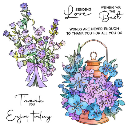 Bellflower Clear Stamps