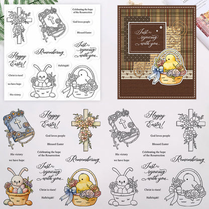 Easter Commemoration Clear Stamps