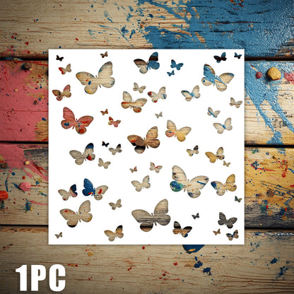 Butterfly Pattern DIY Painting Hollow Stencil