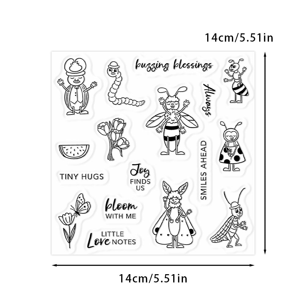 The World of Insects Clear Stamps