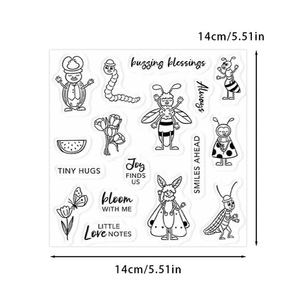 The World of Insects Clear Stamps