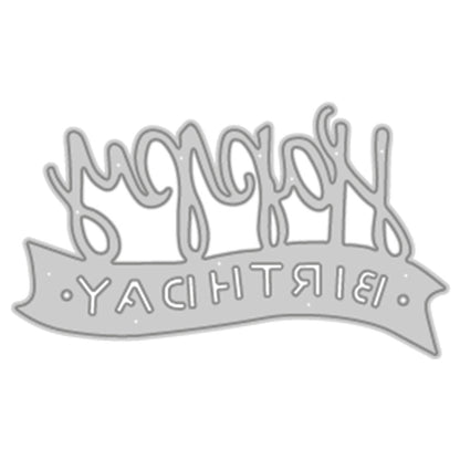 "Happy Birthday" Words Metal Cutting Dies