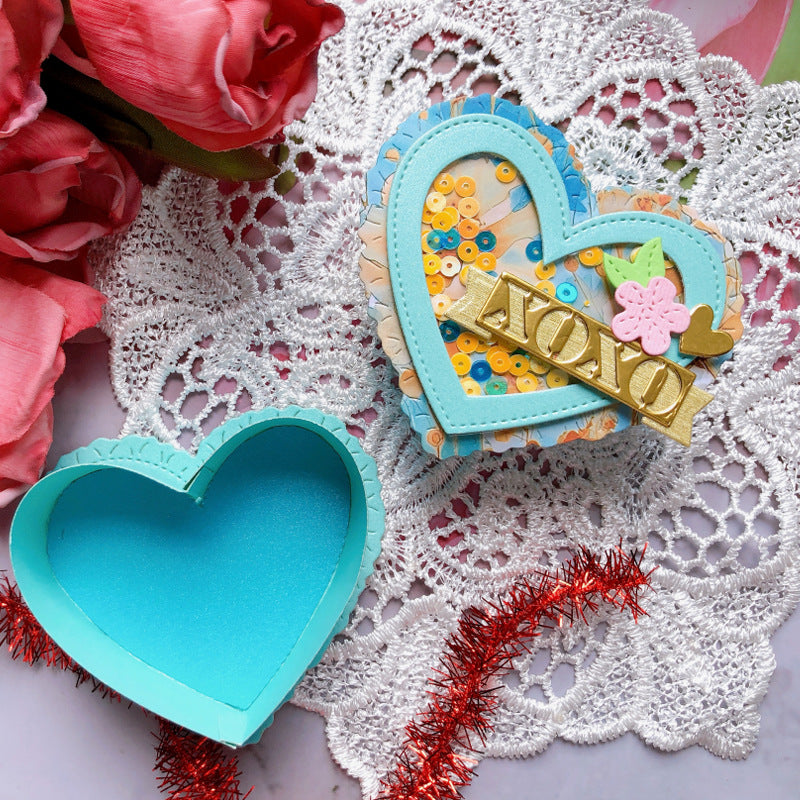 3D Love Box Metal Cutting Dies