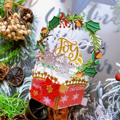 3D Christmas Card Metal Cutting Dies
