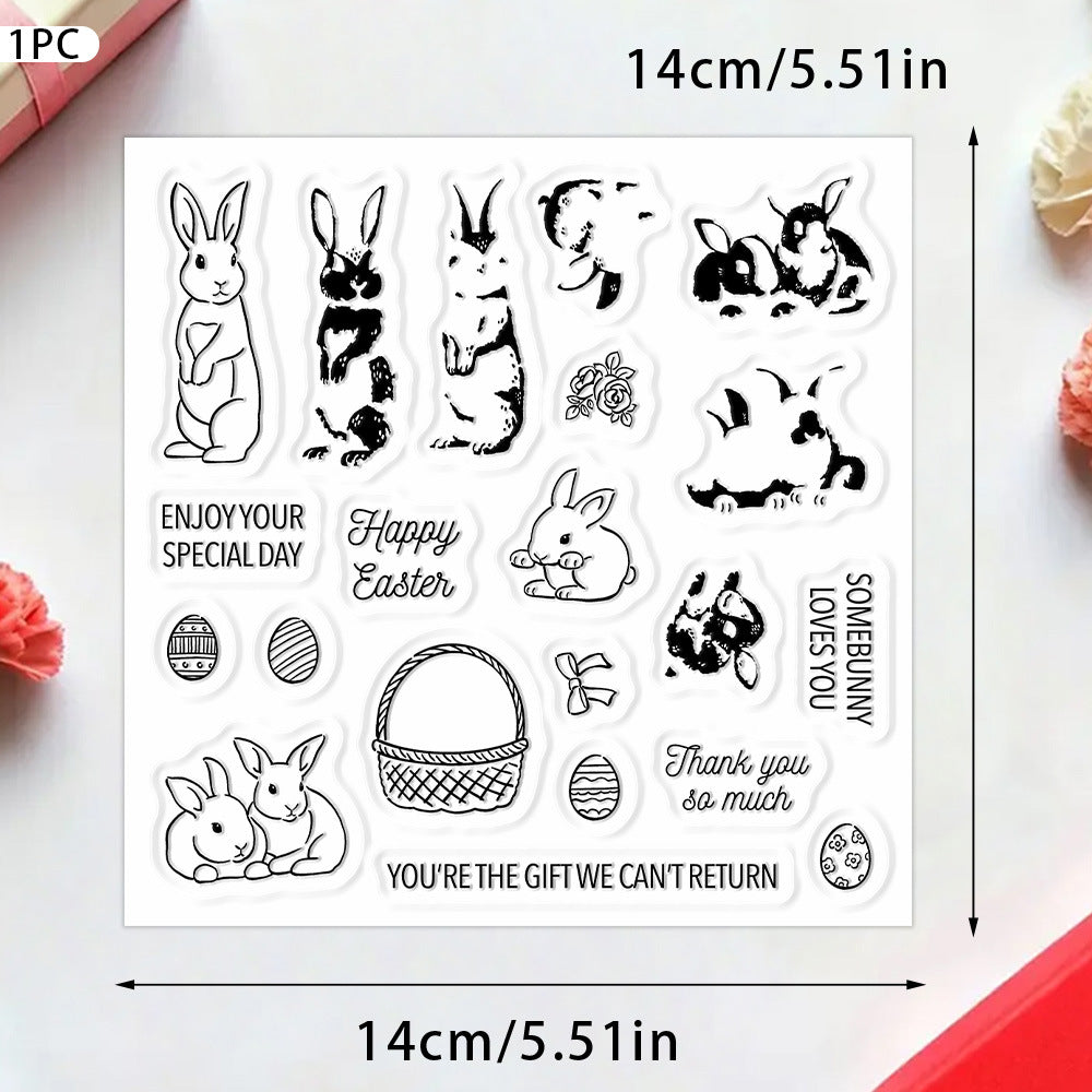 Easter Bunny Dies & Stamps Set