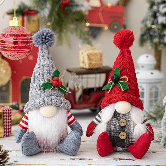 Christmas Gnome Plush Doll Decorations