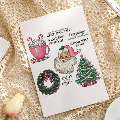 Christmas Elements Dies & Stamps Set