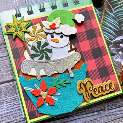 Christmas Cupcake Metal Cutting Dies