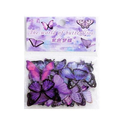 Cute Butterfly Waterproof Stickers