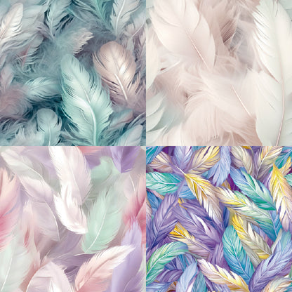 24PCS 6" Gentle Wings Scrapbook Paper & Cardstock