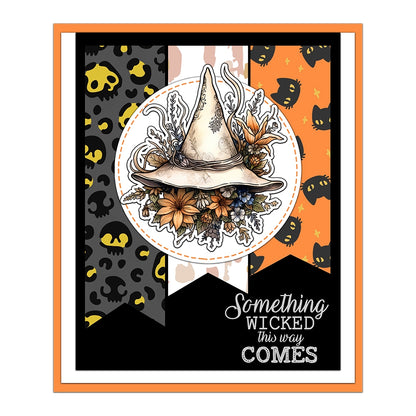Halloween Pumpkin Crow Dies & Stamps Set