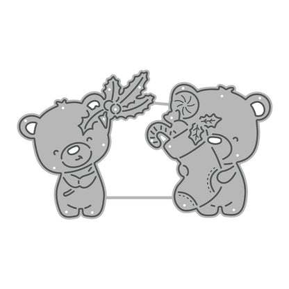 Christmas Bear Metal Cutting Dies