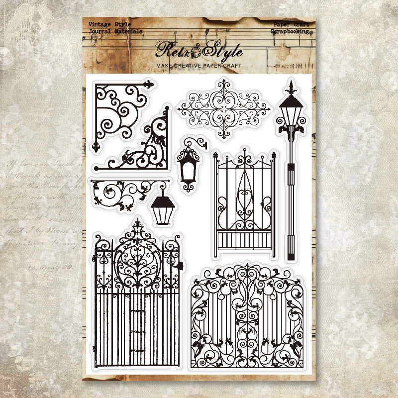 Various Patterns DIY Scrapbook Clear Stamps