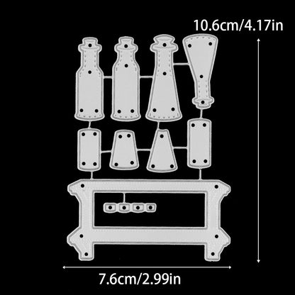 Experimental Bottle Metal Cutting Dies