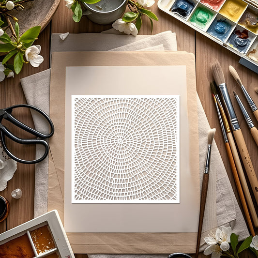 Decorative Pattern DIY Painting Hollow Stencil