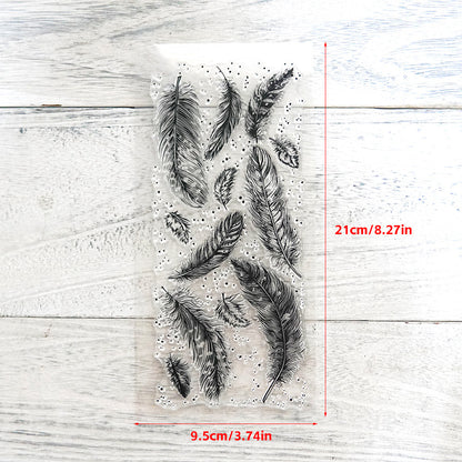 Beautiful Feathers Clear Stamps