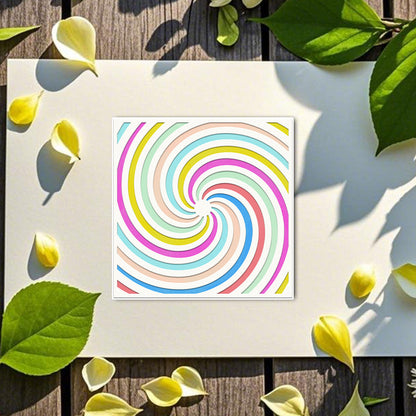 Decorative Rotating Background Frame Cutting Dies