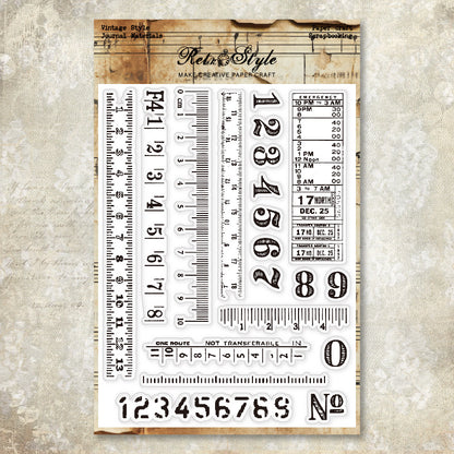 Various Patterns DIY Scrapbook Clear Stamps