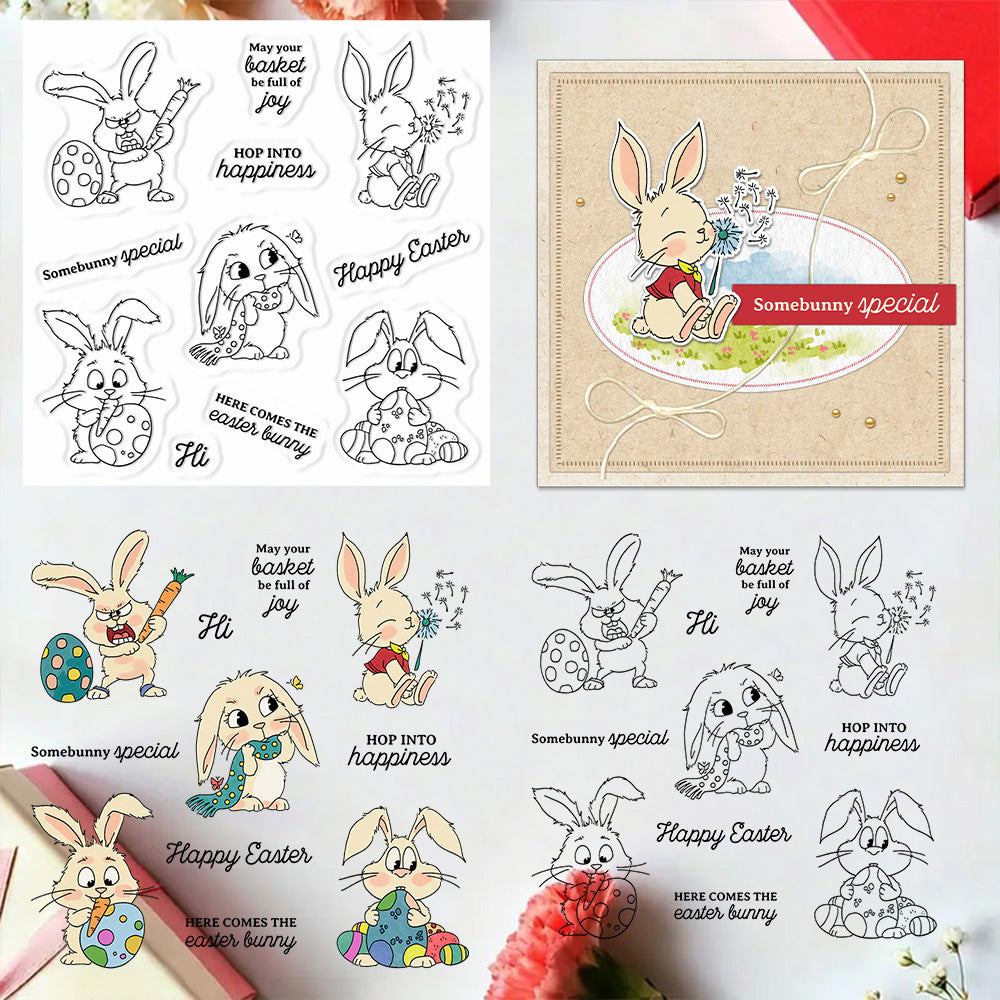 Easter Bunny Clear Stamps