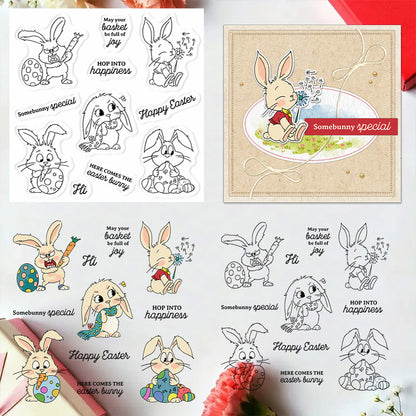 Easter Bunny Clear Stamps