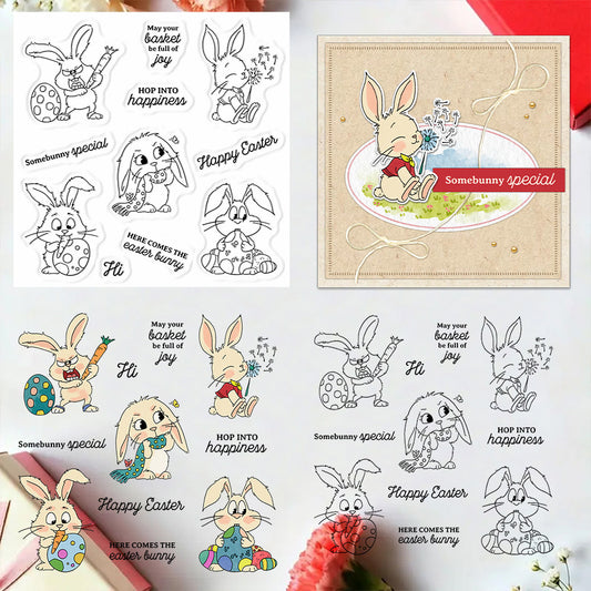 Easter Bunny Clear Stamps