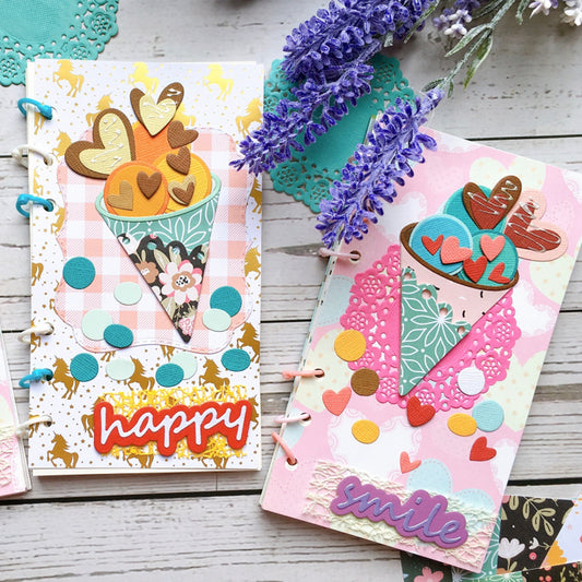 Love Ice Cream Metal Cutting Dies
