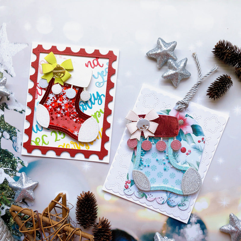 Christmas Stockings Metal Cutting Dies
