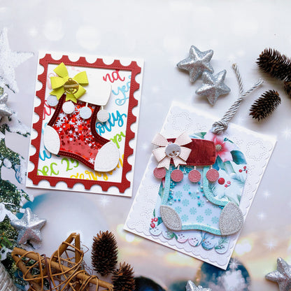 Christmas Stockings Metal Cutting Dies