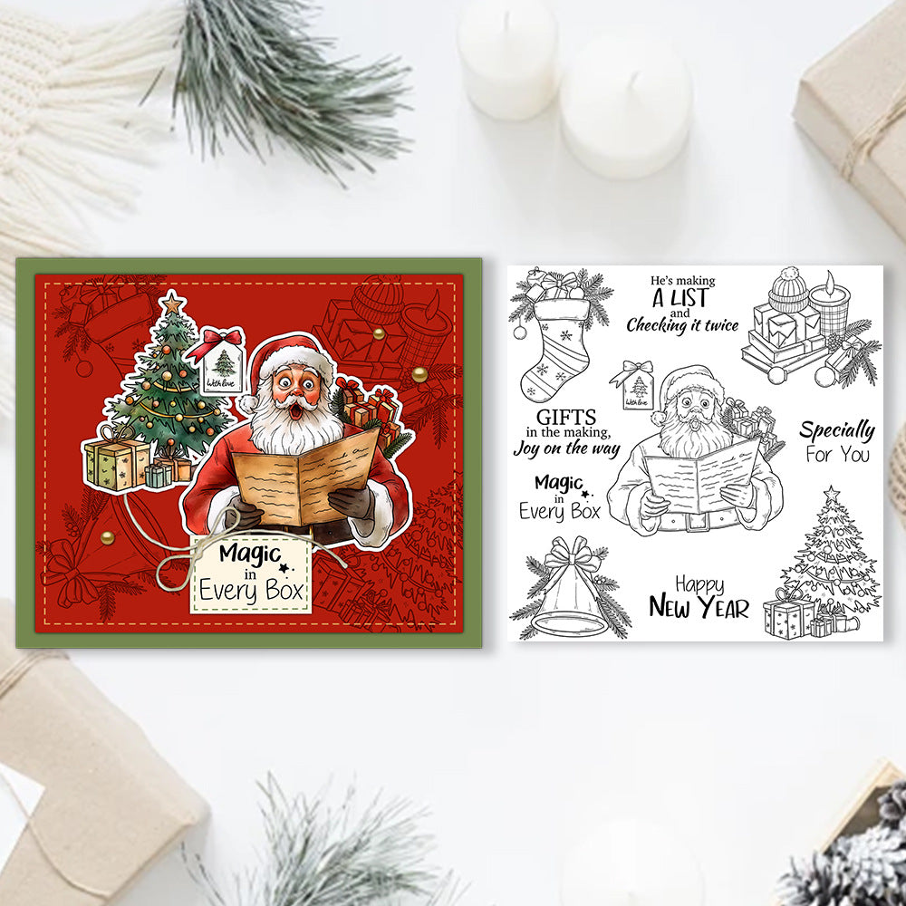 Christmas Elements Clear Stamps