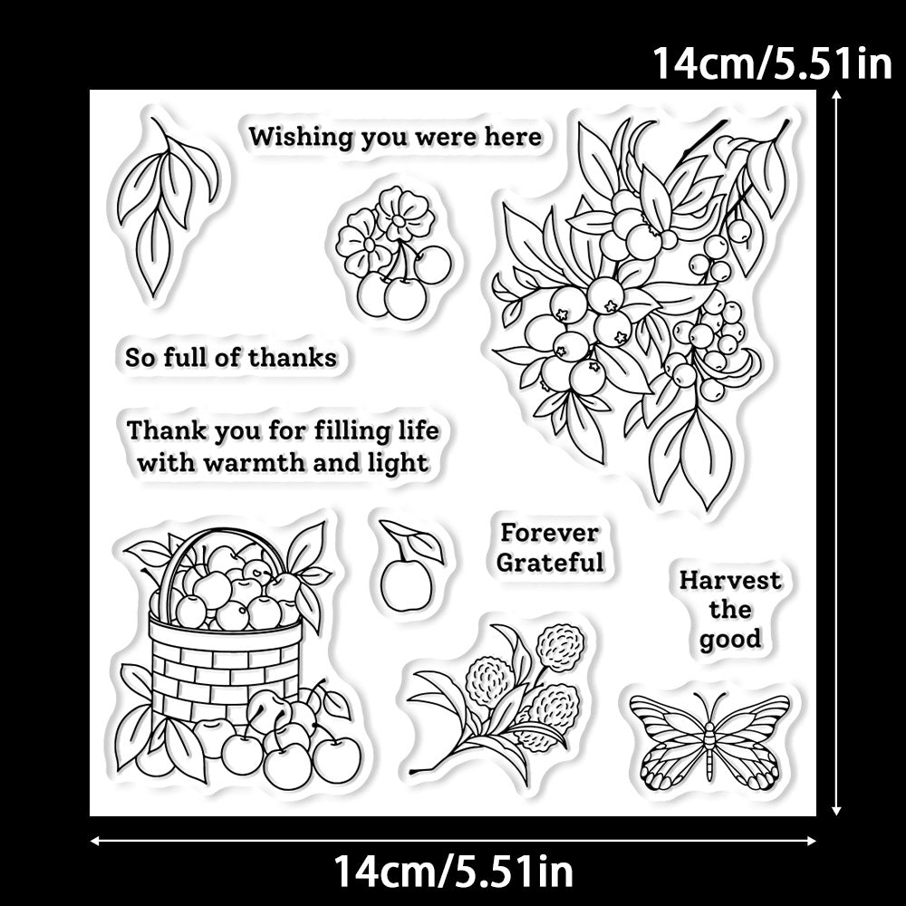 Harvest Season Dies & Stamps Set
