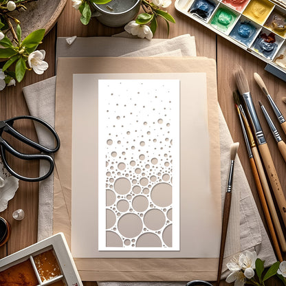 Circle Pattern DIY Painting Hollow Stencil