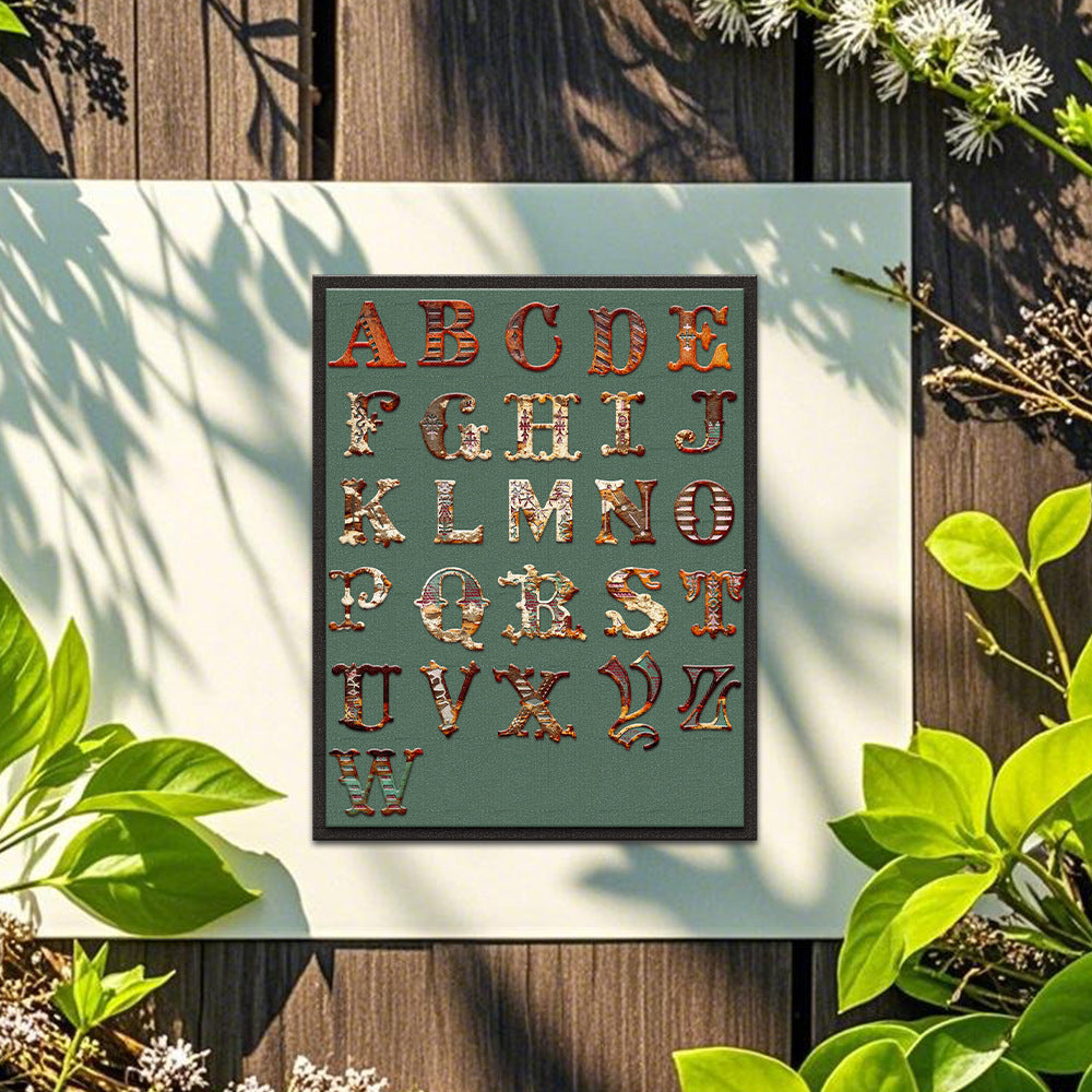 English Letters Metal Cutting Dies