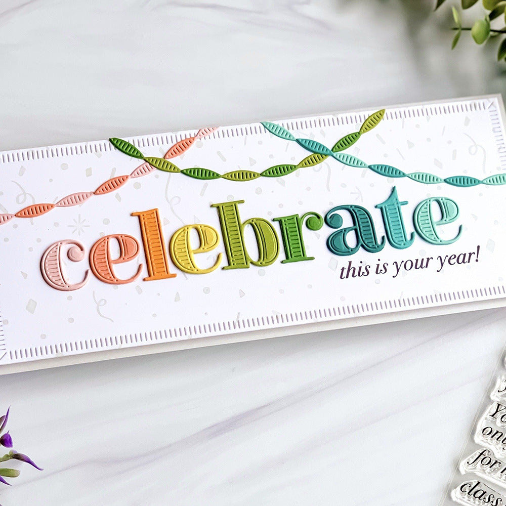 English Alphabet Metal Cutting Dies