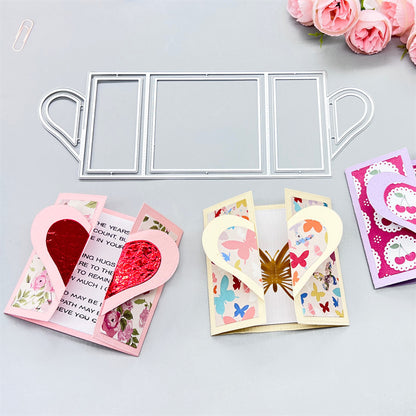Heartwarming Invitation Metal Cutting Dies