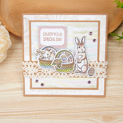 Easter Bunny Dies & Stamps Set