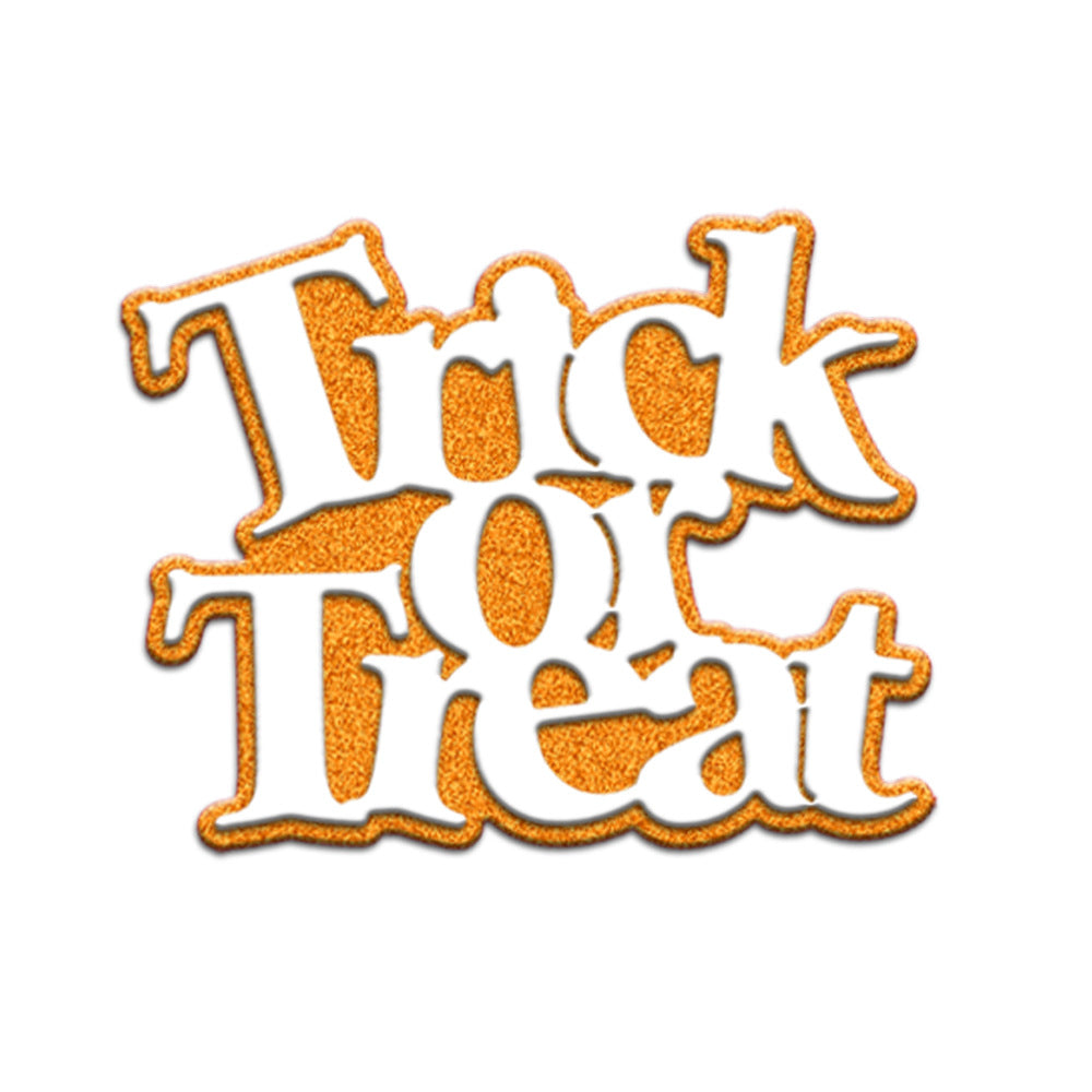 "TRICK OR TREAT" Words Metal Cutting Dies