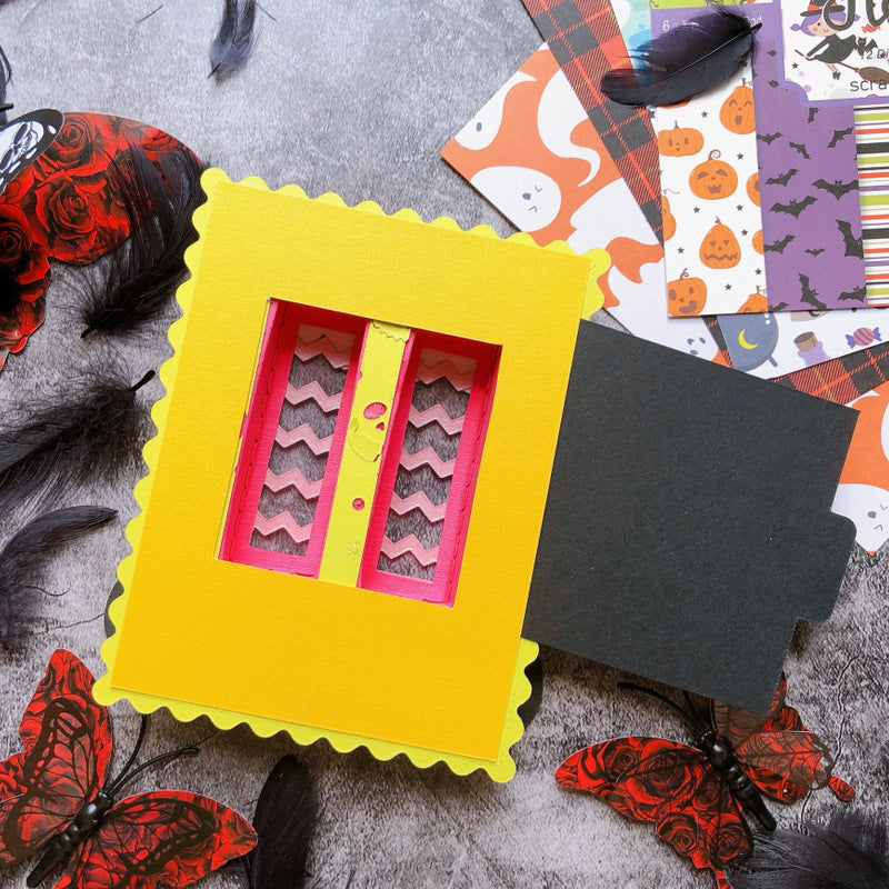 Halloween Witch Leg Box Metal Cutting Dies