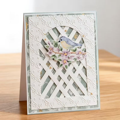 Openwork Grille Background Board Cutting Dies
