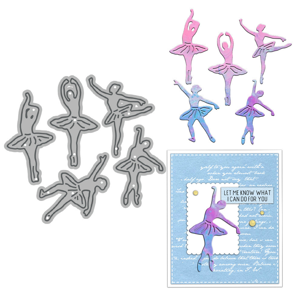 Ballet Girls Metal Cutting Dies