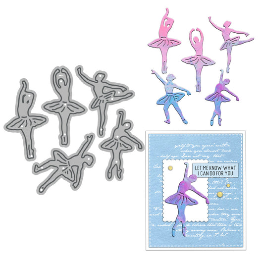 Ballet Girls Metal Cutting Dies