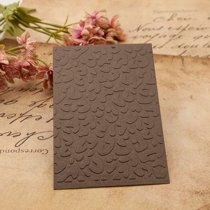Heart Pattern Plastic Embossing Folder