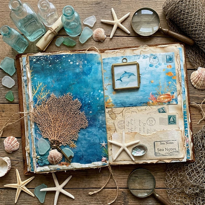 A5 Underwater Series Journal Scrapbook Paper