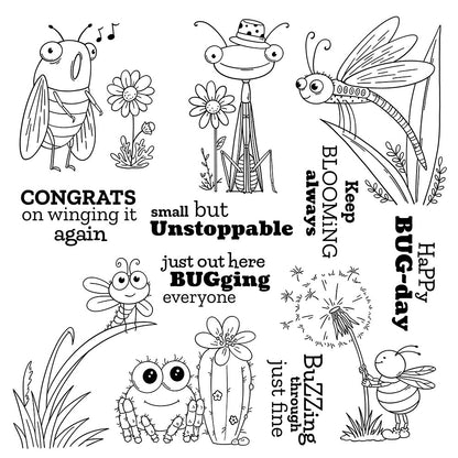 Insect Series Clear Stamps